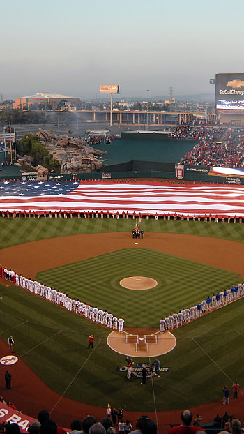 Anaheim Angels baseball, MLB HD phone wallpaper
