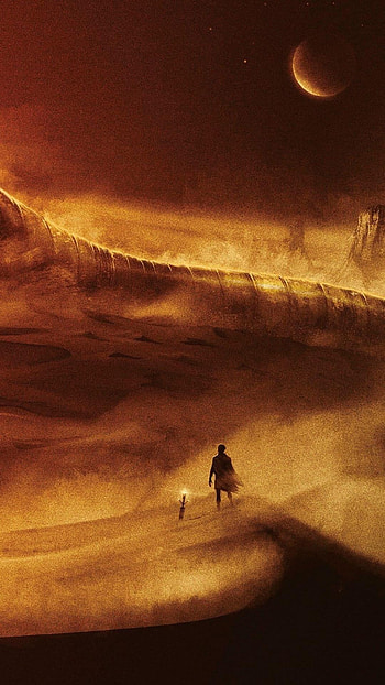 Dune 2021 Movie Desert Landscape , movie, Dune (2021) HD phone wallpaper