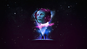 Movie, Star Wars, Princess Leia Organa, Galaxy HD wallpaper