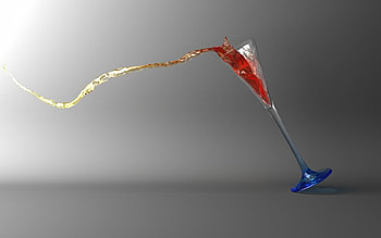 Side Ways Spill, spill, sideways, glass, drink, liquid HD wallpaper
