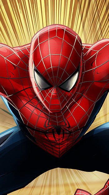 Comic, spider man HD phone wallpaper