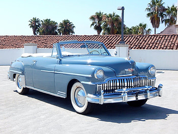 1949 DeSoto Custom Convertible Coupe (Second Series), Car, Coupe, Old-Timer, Custom, Series, Convertible, Second, DeSoto HD wallpaper