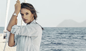 Alessandra Ambrosio Omega Campaign , alessandra-ambrosio, girls, model, celebrities HD wallpaper