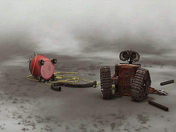 Wall-E, movies, fantasy HD wallpaper