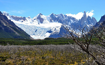 Nature, Mountains, Snow, Vertex, Tops, Steppe HD wallpaper