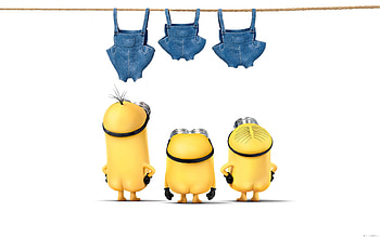 Minions without their pant ... HD wallpaper