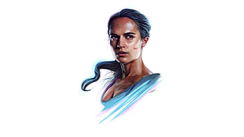 Alicia Vikander Lara Croft , alicia-vikander, lara-croft, artist, artwork, artstation HD wallpaper