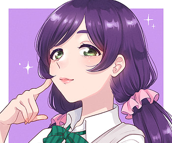 Nozomi Tojo, Nozomi Tojo, Anime, Love Live! HD wallpaper
