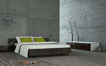 Miscellanea, Miscellaneous, Room, Bed, Logs, Vases, Magazines HD wallpaper