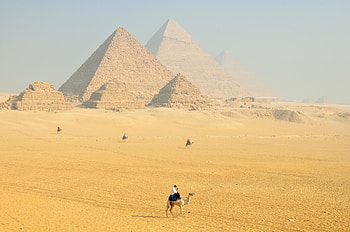 Pyramids of Giza, Enigmatic structures, Mystical charm, Pinnacle of ancient civilization HD wallpaper