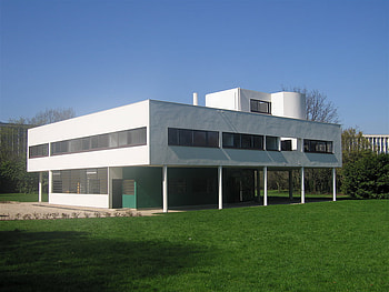 Ville Savoye, le corbusier HD wallpaper