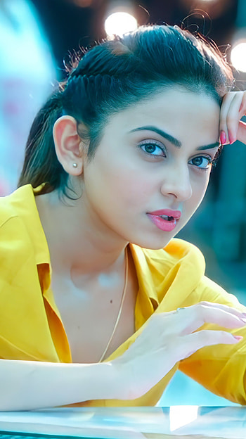Rakul Preet singh, multilingual actress, beautiful HD phone wallpaper