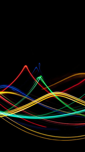 Glow in the dark, Neon fantasy, Brilliant hues, Magical atmosphere HD phone wallpaper