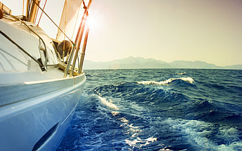Yacht, Sailing HD wallpaper