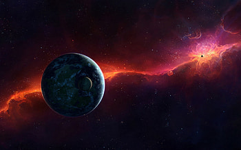 Universe, Planet, Sci-Fi HD wallpaper