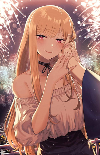 Marin Kitagawa, anime_, girl_japan HD phone wallpaper