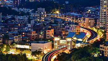 Cityscape of Keelung Taiwan Travel HD wallpaper