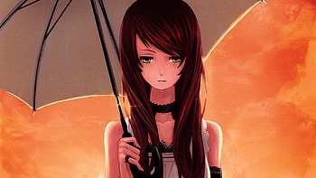 Sad Anime Girl, anime-girl, anime HD wallpaper