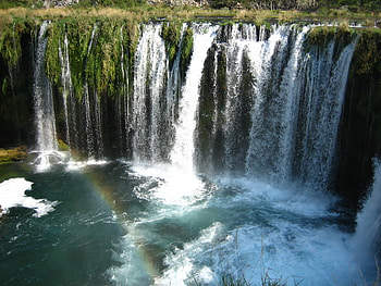 Zrmanja, Croatia, river, zrmanja, croatia, waterfal, pure HD wallpaper