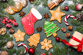 Christmas Bakery, christmas, celebrations HD wallpaper