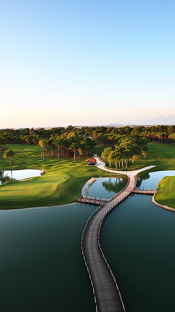 Golf Course Galaxy S6 HD phone wallpaper