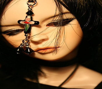 Lucky charm Cross, gothic, cross HD wallpaper