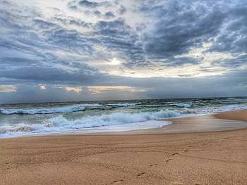 Beach View HD wallpaper