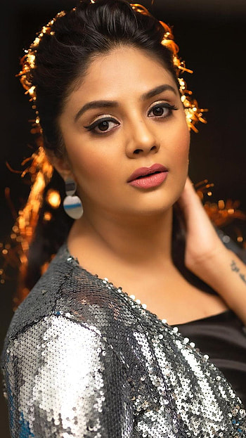 Sreemukhi, telugu actress, model, sexy gorgeous HD phone wallpaper