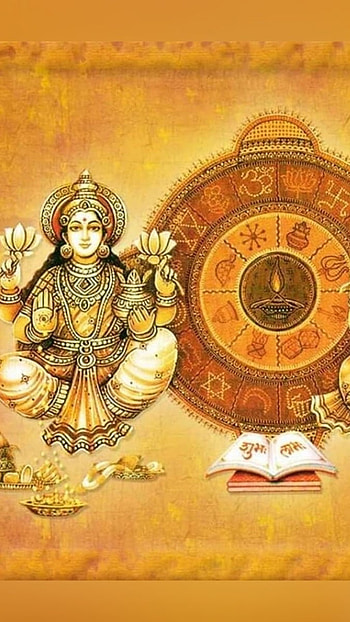 Lakshmi Ganesh, Laxmi Devi, Background HD phone wallpaper