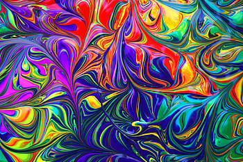Abstract, Multicolored, Motley, Stains, Spots, Distortion HD wallpaper