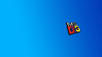 Ms Dos Logo , ms-dos, computer, logo HD wallpaper