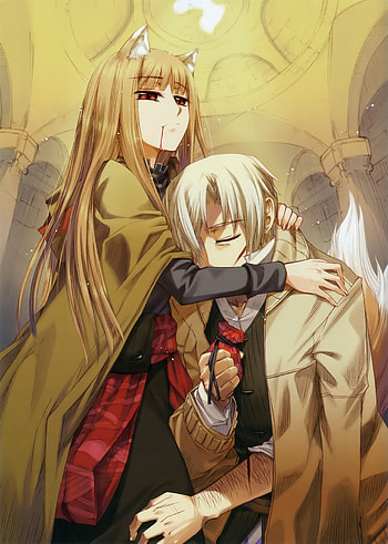 Spice and Wolf, Isuna Hasekura, Anime and light novel, Medeval European setting HD phone wallpaper