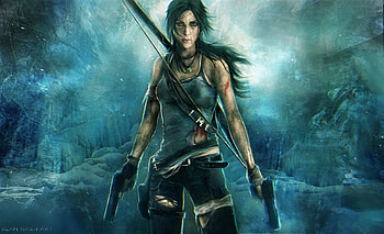 Tomb Raider End Game, lara-croft, tomb-raider, games, artist, artwork, digital-art, deviantart HD wallpaper