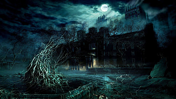 Scary Dark Castle | HD wallpaper