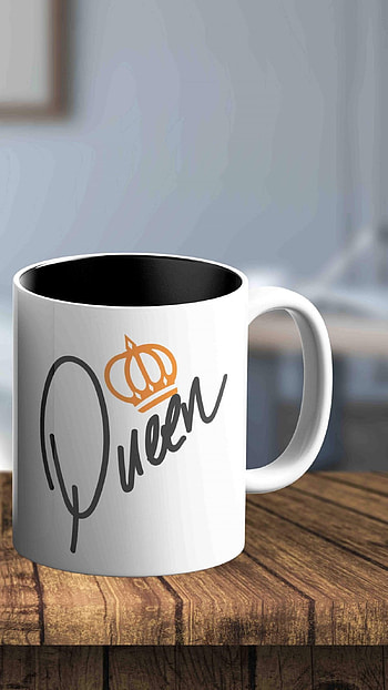King Queen, White Mug HD phone wallpaper