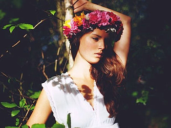 Flowers Girl, cool, girl, flowers HD wallpaper