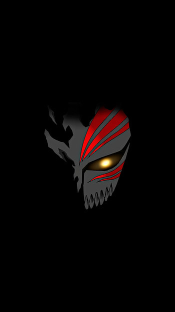 I made an Ichigo hollow mask . (The original hollow mask is not mine) : bleach HD phone wallpaper