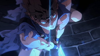 Richter Belmont cutting through space itself, Richter Belmont, Castlevania: Nocturne HD wallpaper