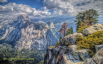 Autumn in Yosemite, national park, Yosemite, America, mountains HD wallpaper