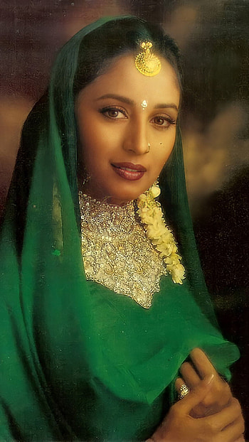 Madhuri Dixit, bollywood actress, vintage HD phone wallpaper