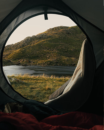 Nature, Rivers, Mountains, Miscellanea, Miscellaneous, Tent, Camping, Campsite HD phone wallpaper