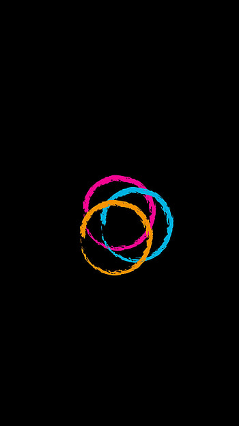 Pink, Vector, Circles HD phone wallpaper