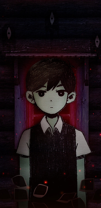 Omori, dress_shirt, standing HD phone wallpaper