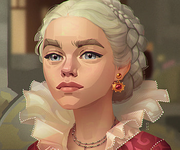 Rhaenyra Targaryen, Rhaenyra Targaryen, TV Show, House of the Dragon HD wallpaper