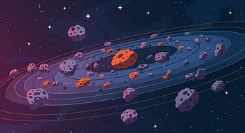 A Stunning Ultra of the Asteroid Belt, asteroid belt, space, asteroid, planet, galaxy HD wallpaper
