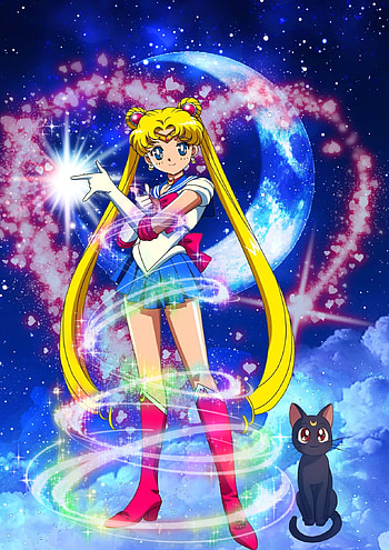 Sailormoon, Dibujo, Anime HD phone wallpaper