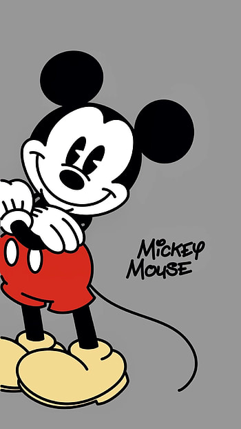 Mickey Mouse, Cartoon characters, , Artistic design HD phone wallpaper