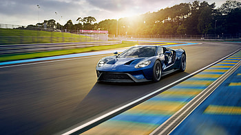 Ford GT, Race Tracks HD wallpaper