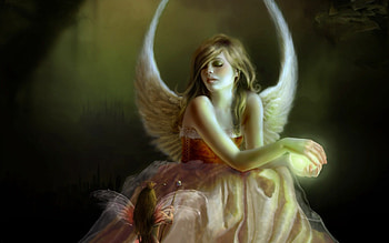 Angel, Faeries (Fairies) HD wallpaper