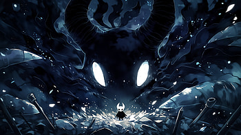 Hollow Knight — Abyssal Guardian ( Quad ), Video Game, Dark Gaming, Game Character HD wallpaper